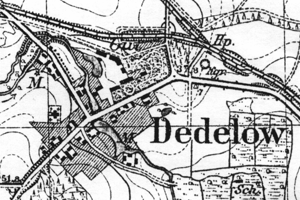Map of Dedelow