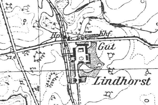 Map of Lindhorst
