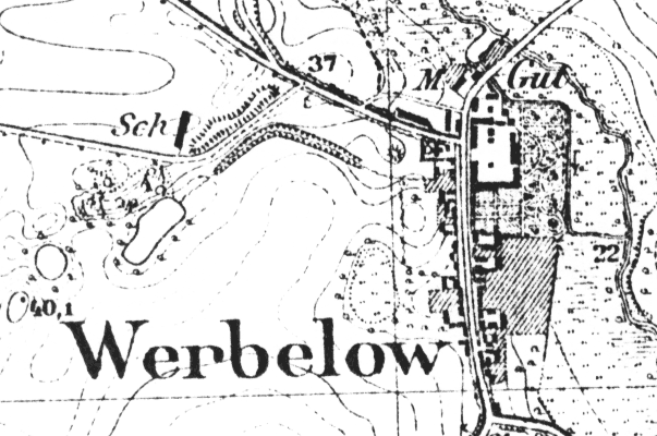Map of Werbelow