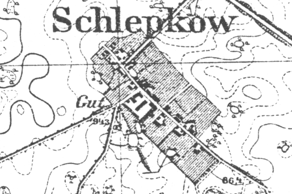 Map of Schlepkow
