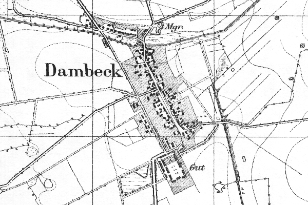 Map of Dambeck