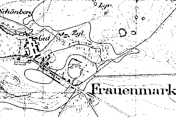 Map of Frauenmark