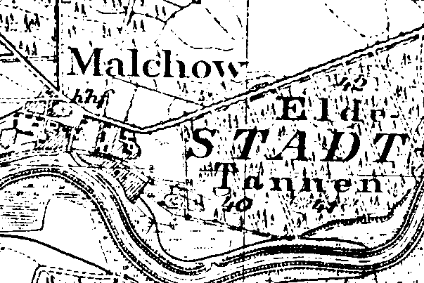 Map of Malchow