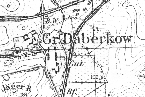 Map of Groß Daberkow