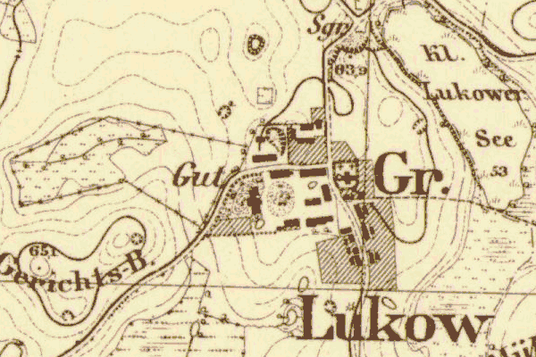 Map of Groß Lukow