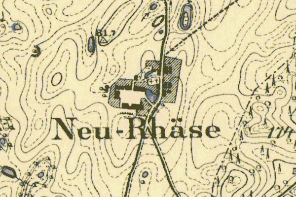 Map of Neu Rhäse