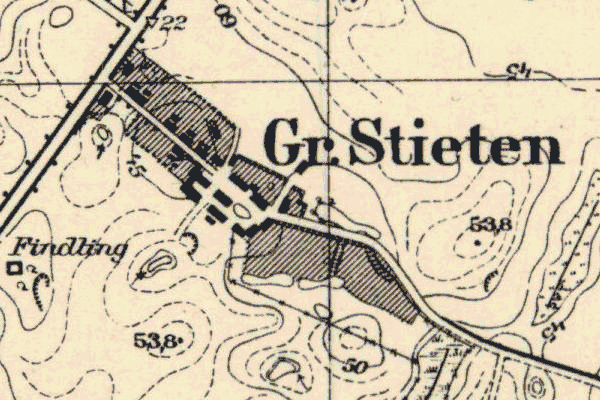 Map of Groß Stieten