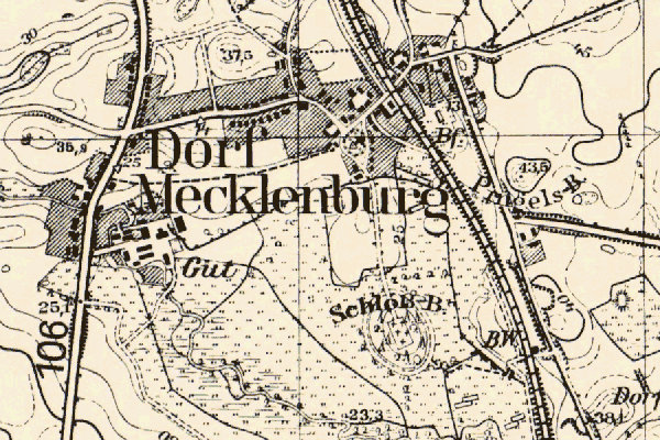Map of Dorf Mecklenburg