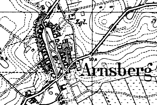 Map of Arnsberg