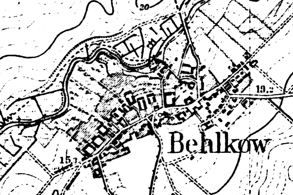 Map of Behlkow