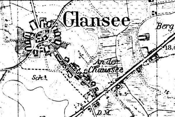 Map of Glansee