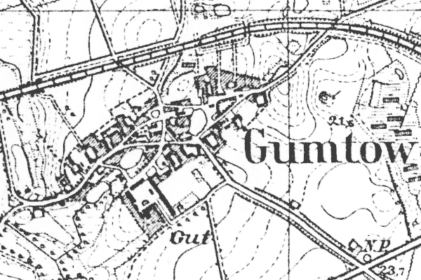 Map of Gumtow