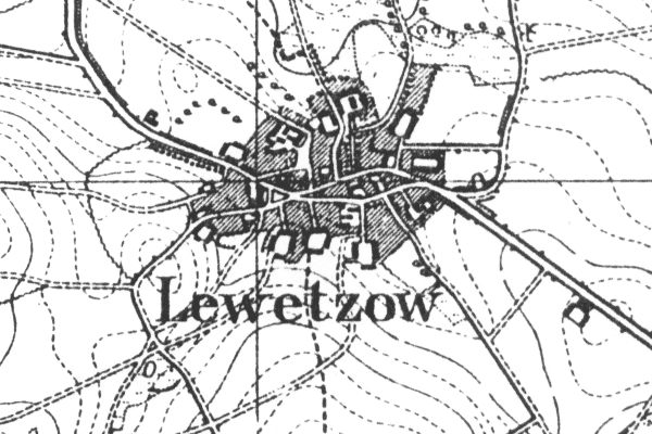 Map of Lewetzow