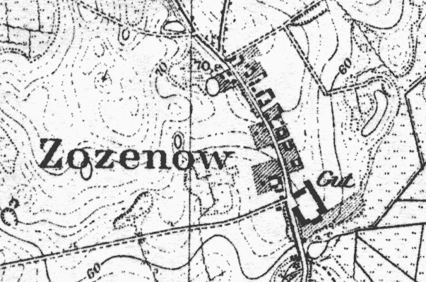 Map of Zozenow