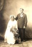 Sophia and Alfred Burkhardt's Wedding Picture