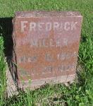 Frederick Joachim Miller Sr Grave Marker