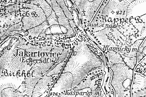 Map of Eckersdorf