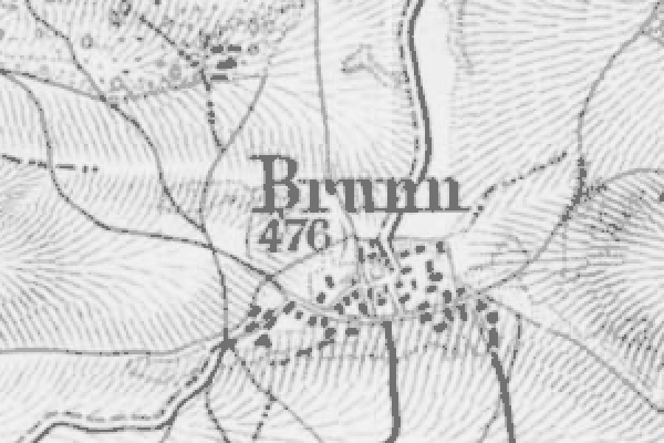 Map of Brunn