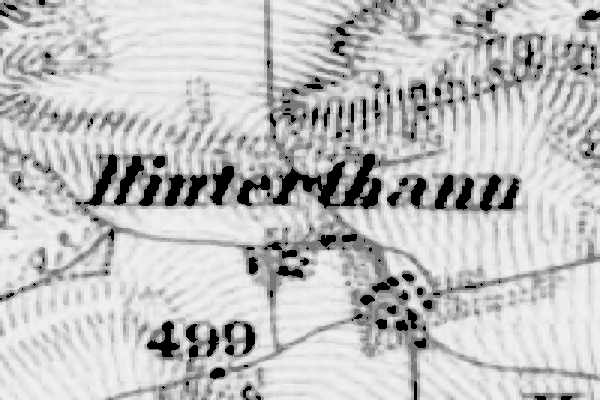 Map of Hinterthann