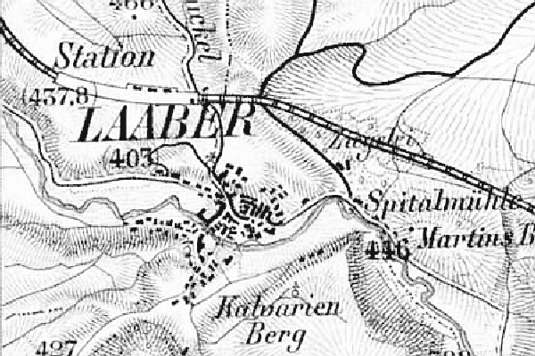 Map of Laaber