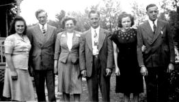 Some of Jacob and Mamie Metz's Children and their Spouses